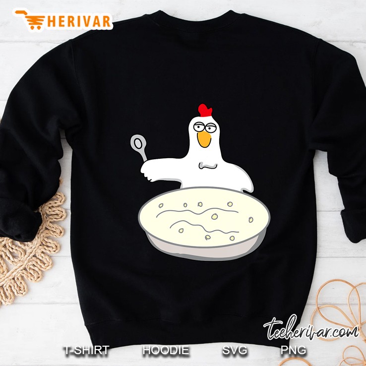 Funny Chicken Soup Cartoon Gift Farm Farmer Rooster Sweatshirt