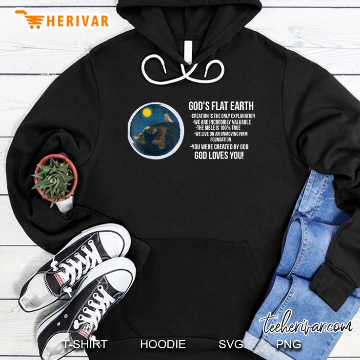 God's Flat Earth - Christian Shirt - Truth Movement Mugs