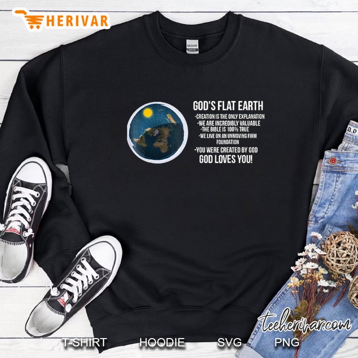 God's Flat Earth - Christian Shirt - Truth Movement Mugs