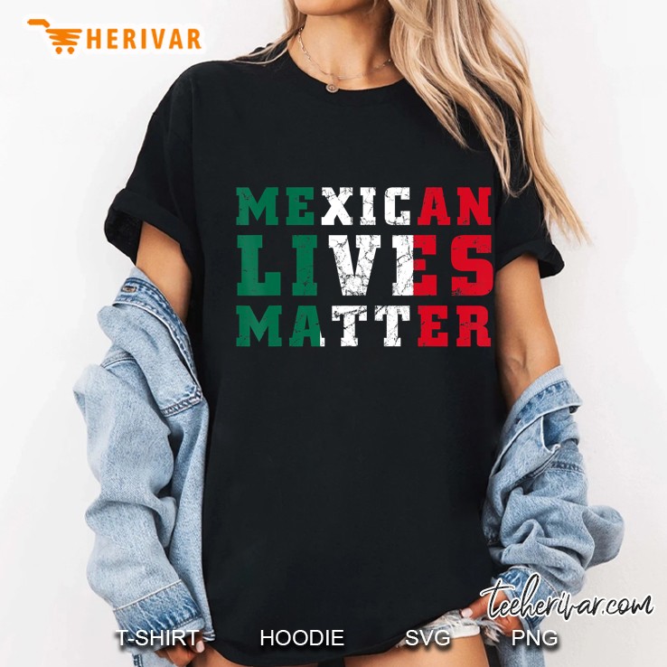 Mexican Lives Matter, Usa, Be Kind To The World Ladies Tee