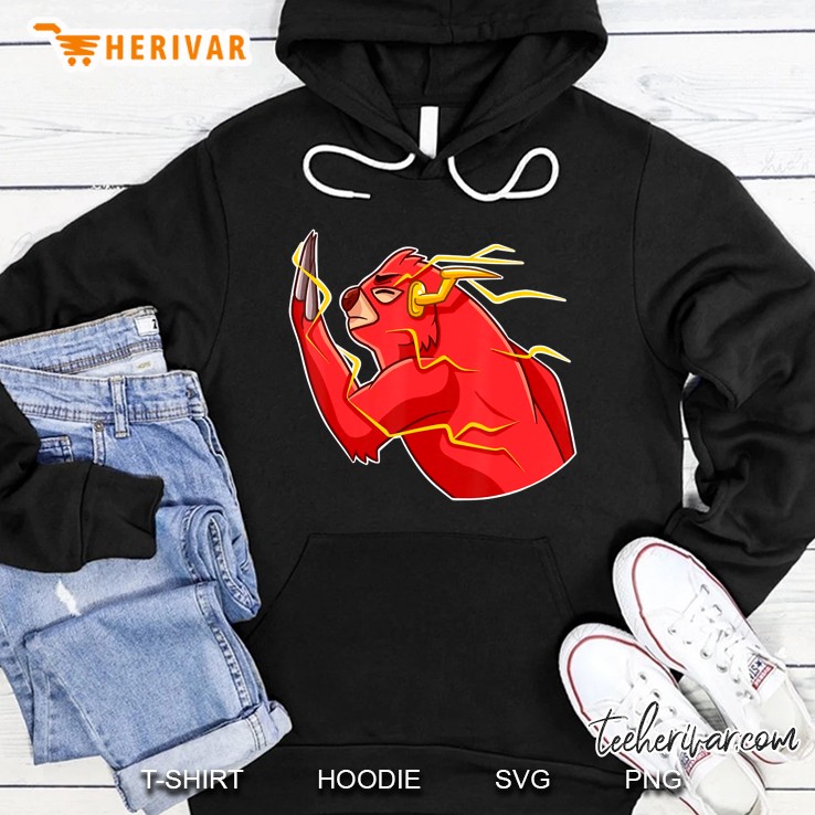 Sloth Flash Funny Classic Hoodie
