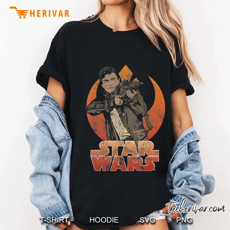 Star Wars Han Solo Graphic Episode 7 Rebel Graphic Ladies Tee