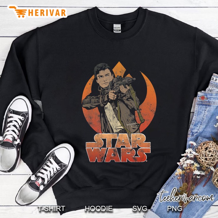 Star Wars Han Solo Graphic Episode 7 Rebel Graphic Sweatshirt