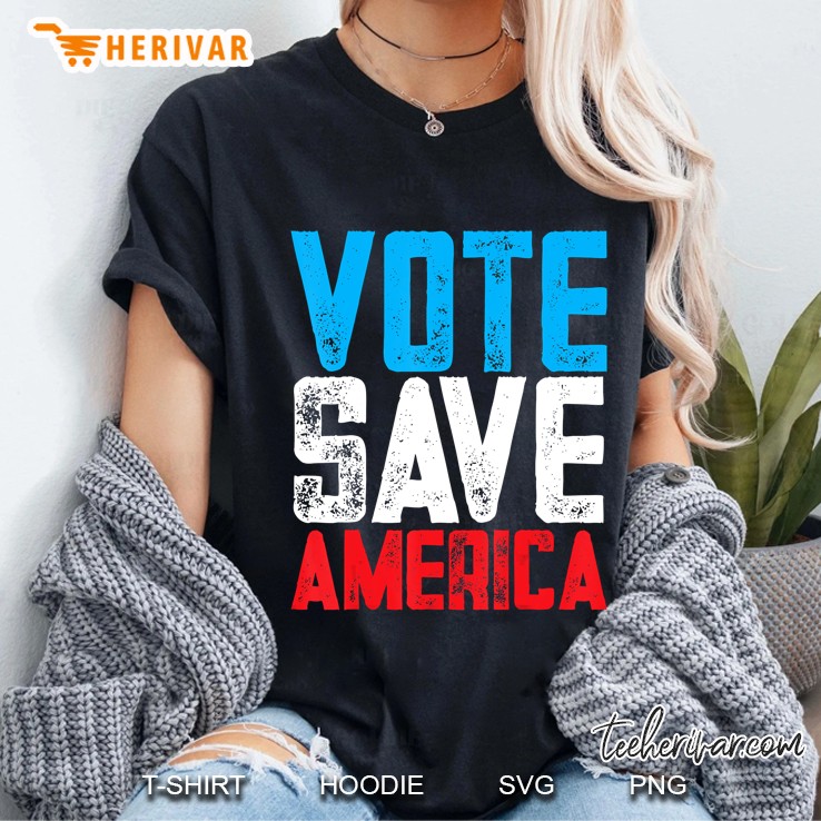 Vote Save America Election 2020 Democra Ladies Tee