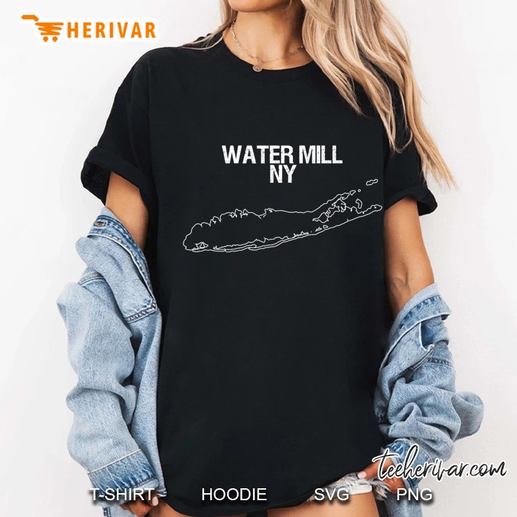 Water Mill Ny Shirt, Long Island New York, Hamptons Ladies Tee
