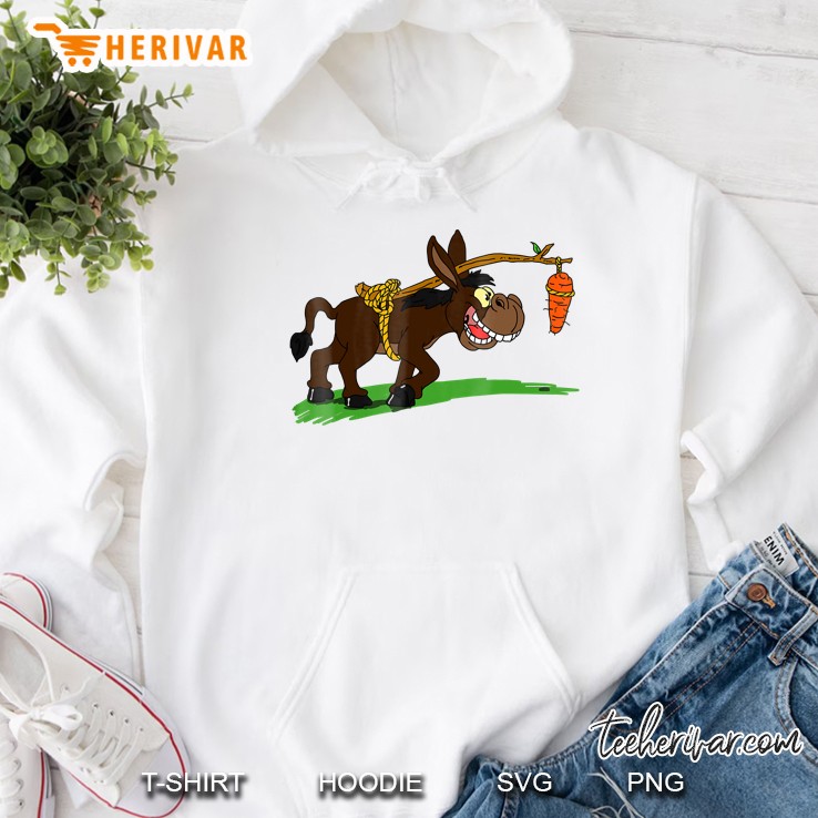 Donkey And His Carrot Tshirt Gift Idea For Men, Women & Kids Mugs