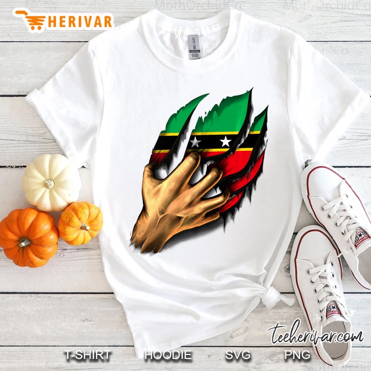 St Kitts And Nevis Flag Shirt Kittitian And Nevisian In Me Shirt