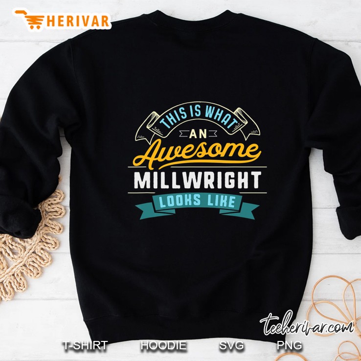 Millwrigh Awesome Job Occupation Graduation Sweatshirt