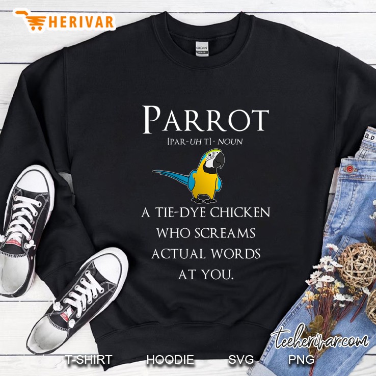 Pet Parrot Definition Macaw Sweatshirt