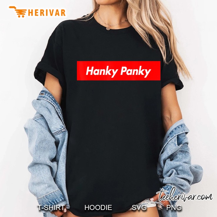 Hanky Panky Cocktail Drink Funny Ladies Tee