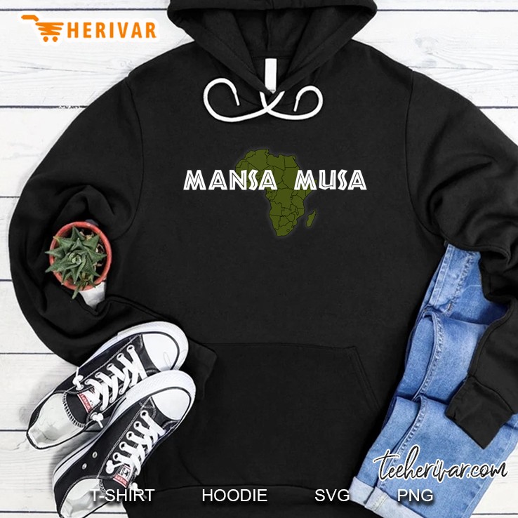 Mansa Musa Black History Month Tshirt-Richest Man In History Hoodie