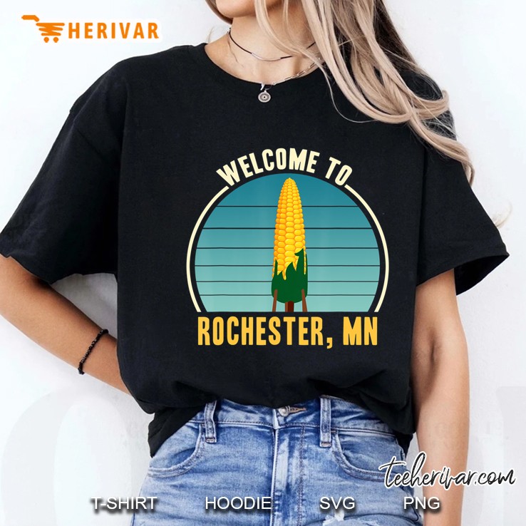 Rochester Minnesota Retro Vintage Gift Idea Hoodie