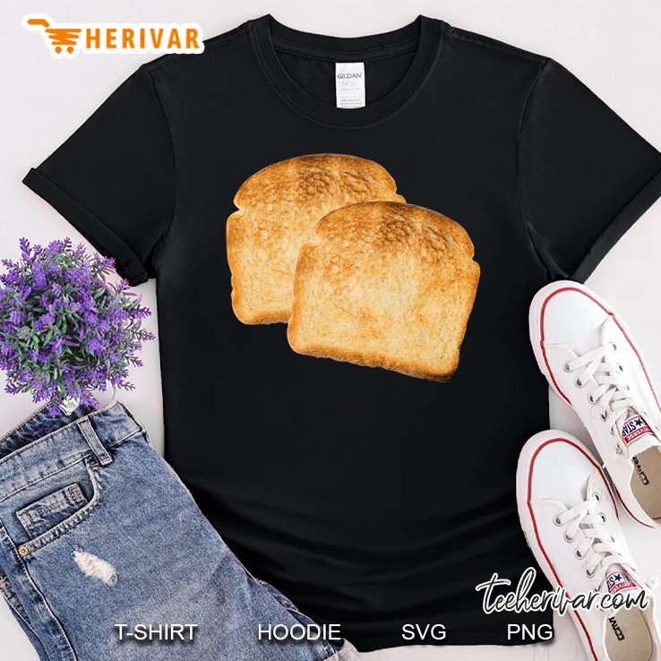 Toasted Bread Toast Maker Funny Halloween Costume Shirt