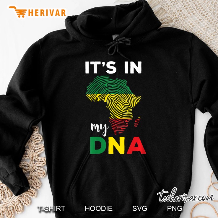 Womens Its In My Dna - Black History Month African Roots Gift V-Neck Mugs