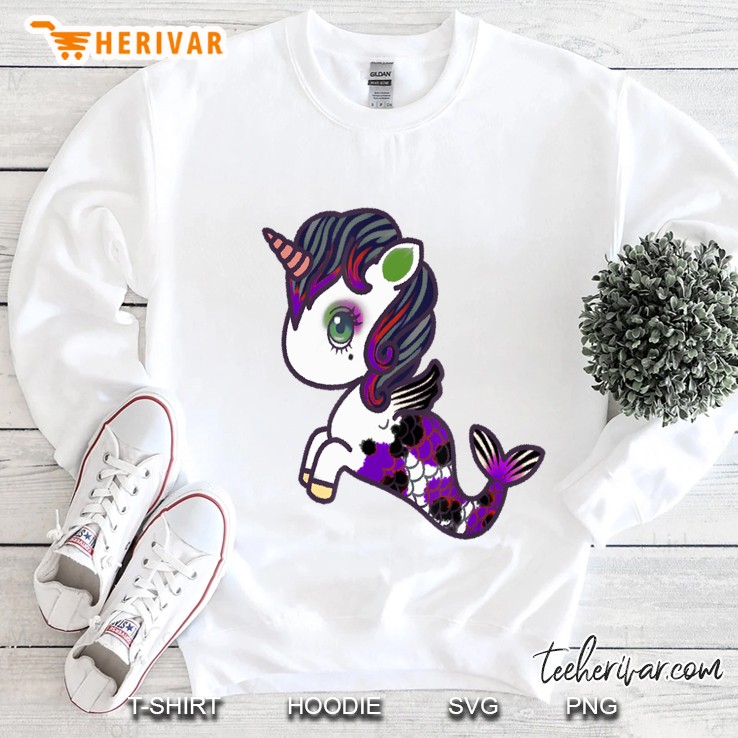 Mermaid Unicorn Mermicorno Tee Sweatshirt