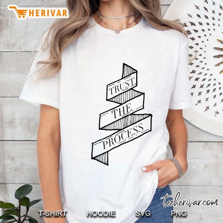 Trust The Process Na Aa Recovery Ladies Tee