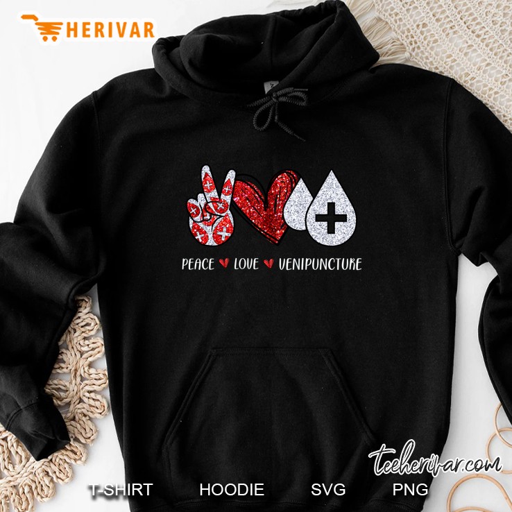 Peace Love Venipuncture Hoodie