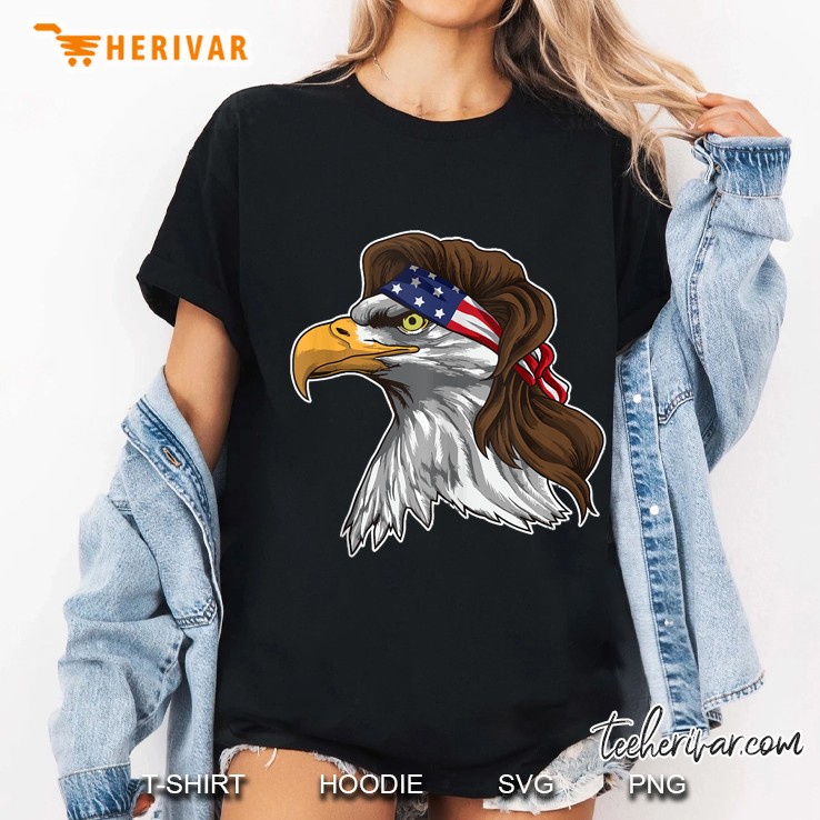 American Bald Eagle Mullet United States Bird Of Prey Hoodie