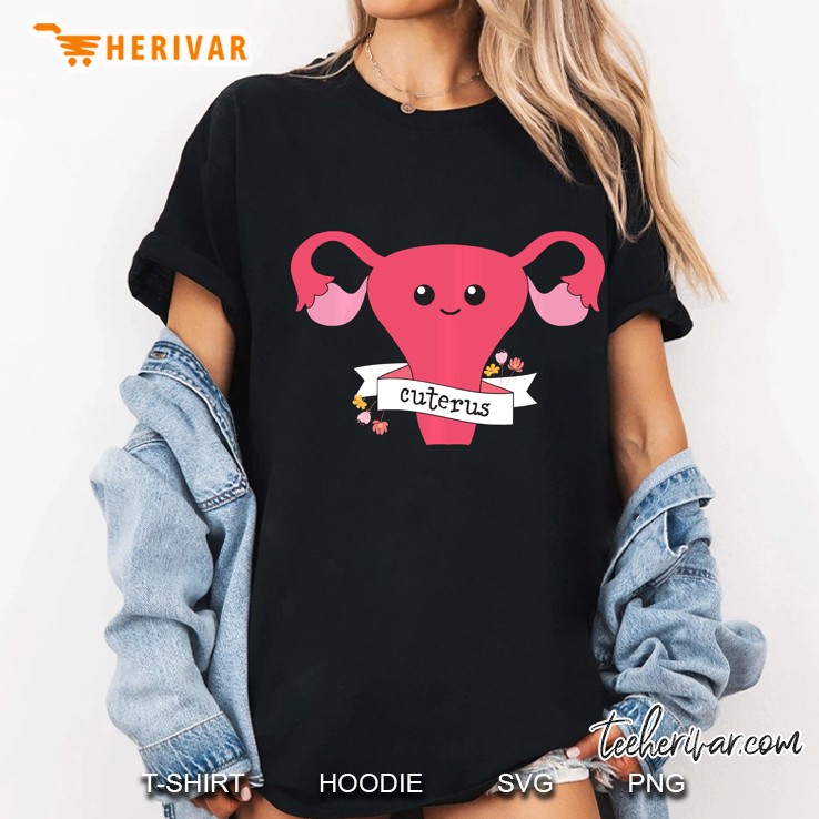 Cuterus Uterus Feminist Lgbt Feminism Ladies Tee