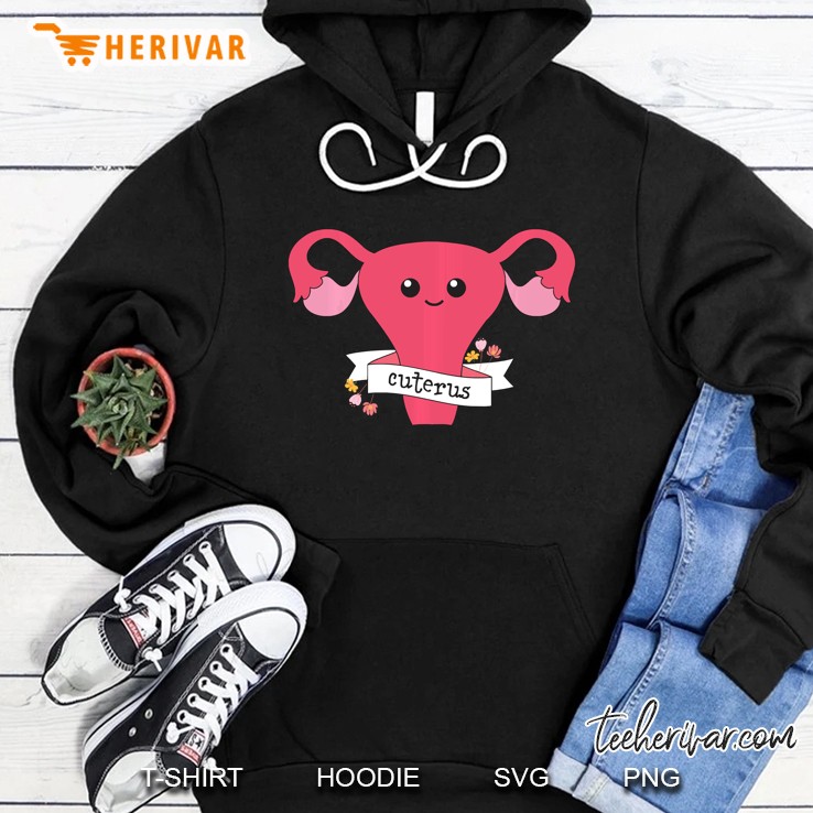 Cuterus Uterus Feminist Lgbt Feminism Hoodie