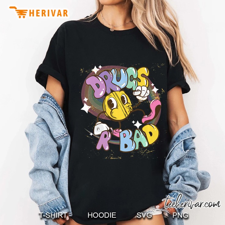 Drugs R Bad Mkay Funny Anti-Drugs Ladies Tee