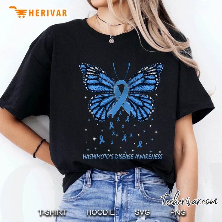 Hashimoto's Disease Awareness Butterfly Hoodie