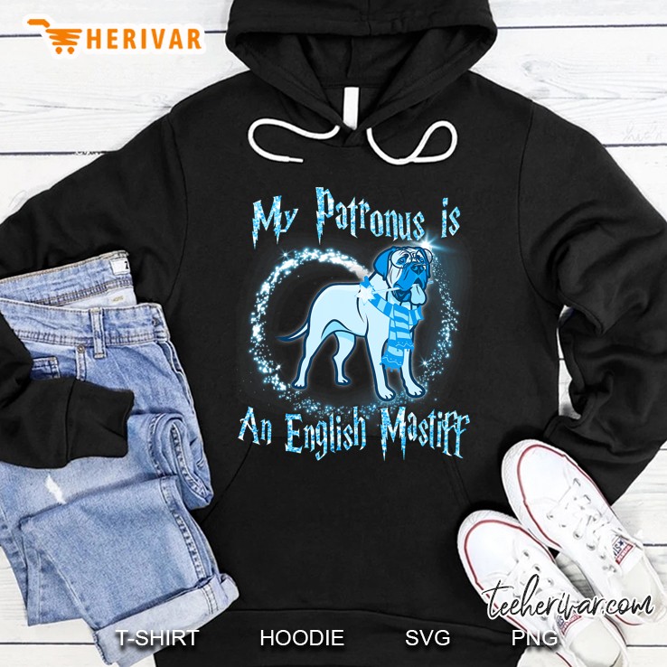 My Patronus Is An English Mastiff Dog Lovers Hoodie