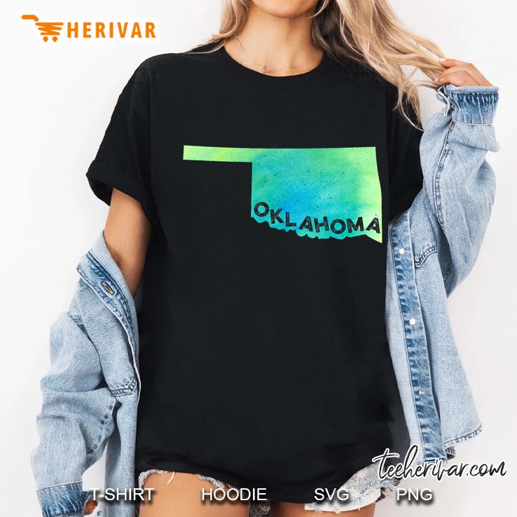 Oklahoma Shirt Women Men Kids Gift Roots State Map Home Love Ladies Tee