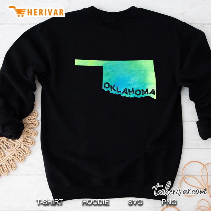 Oklahoma Shirt Women Men Kids Gift Roots State Map Home Love Sweatshirt
