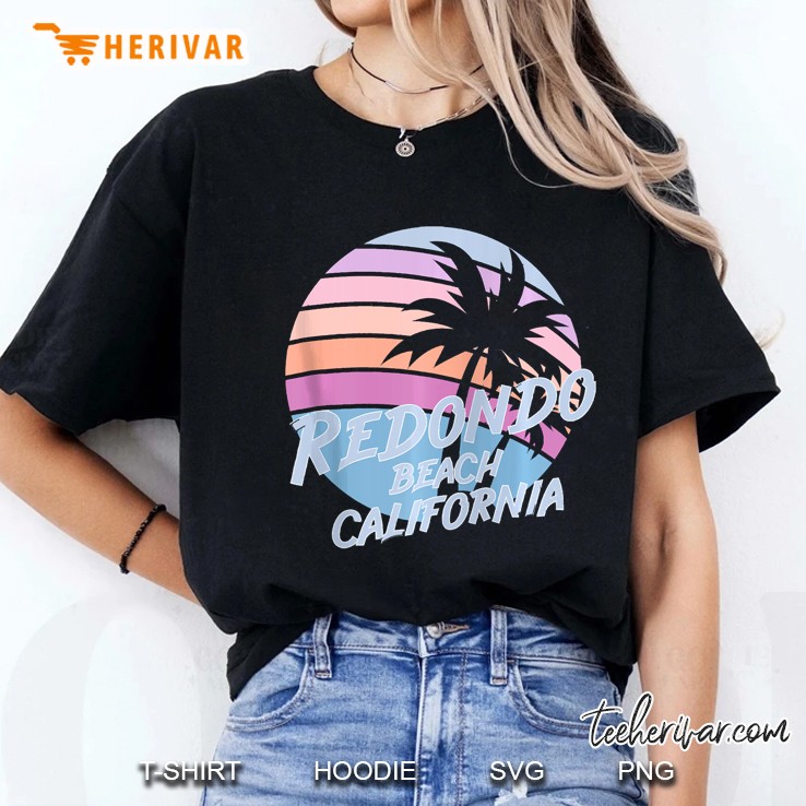 Redondo Beach California Zip Ladies Tee