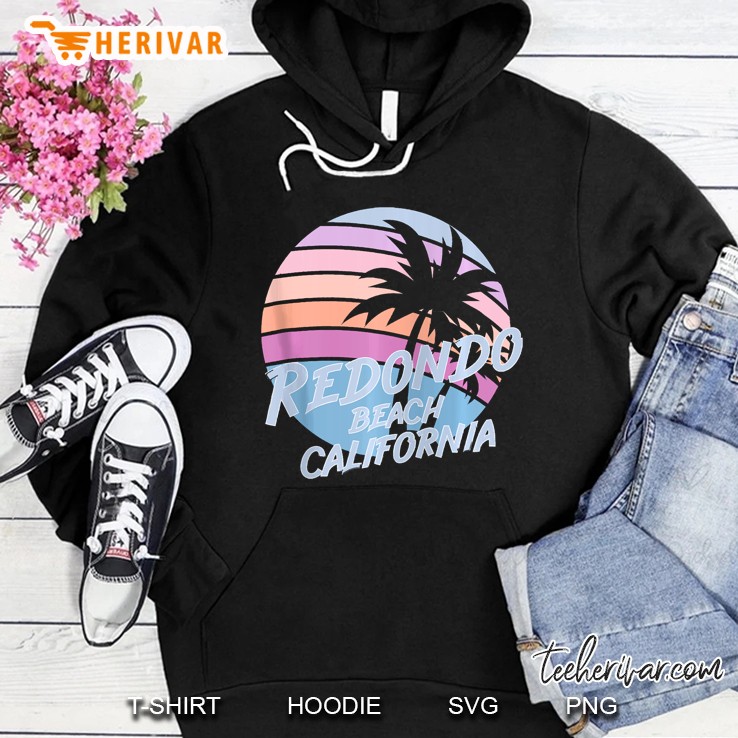 Redondo Beach California Zip Hoodie
