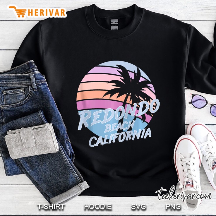 Redondo Beach California Zip Sweatshirt