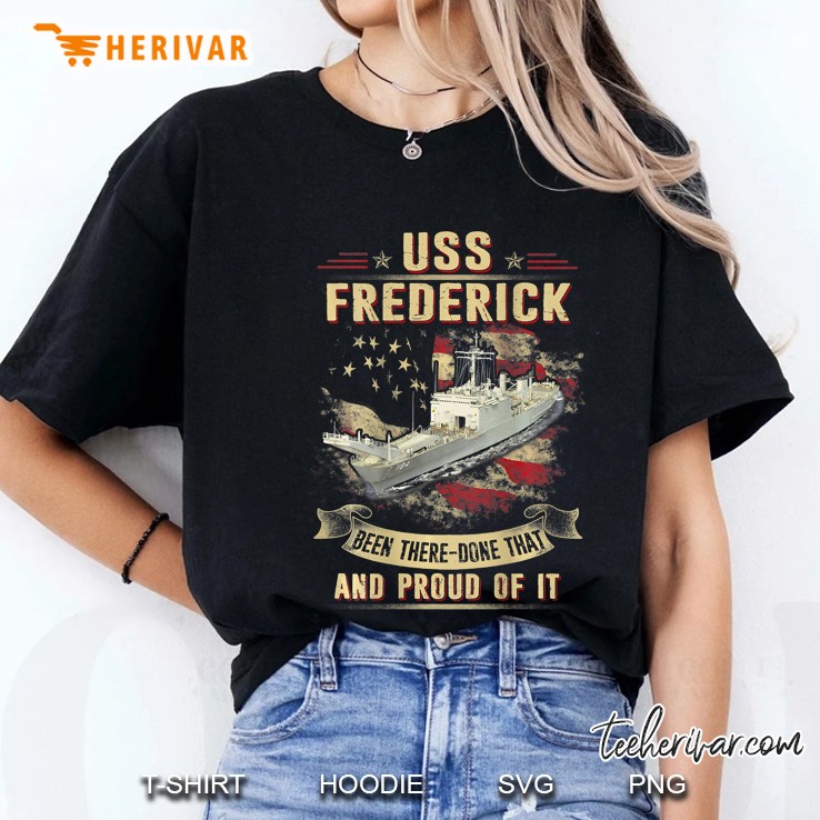 Uss Frederick (Lst-1184) Hoodie