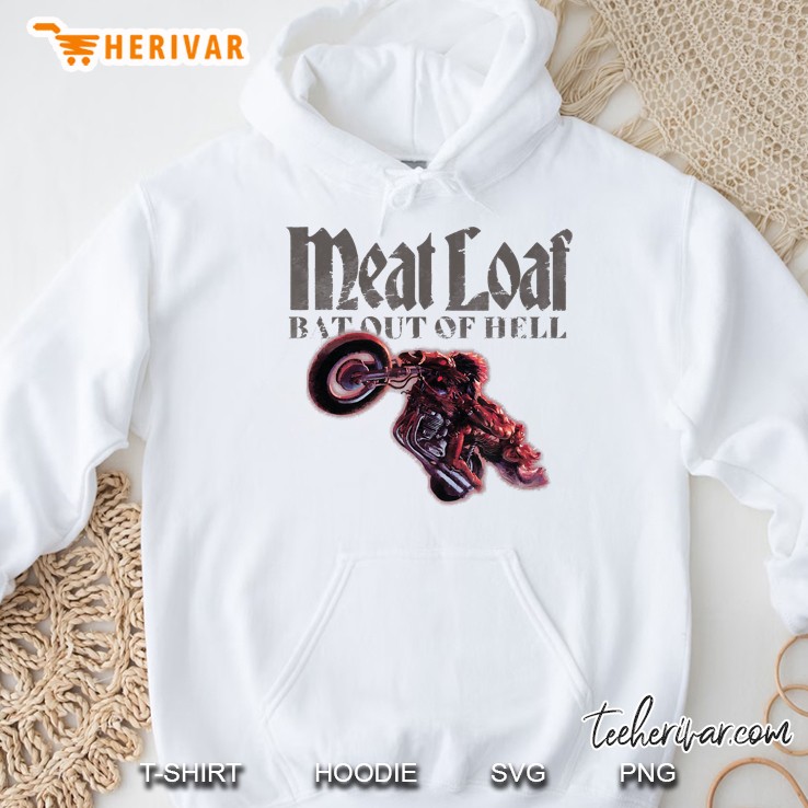 Meat Loaf Bat Out Of Hell Bike Hoodie