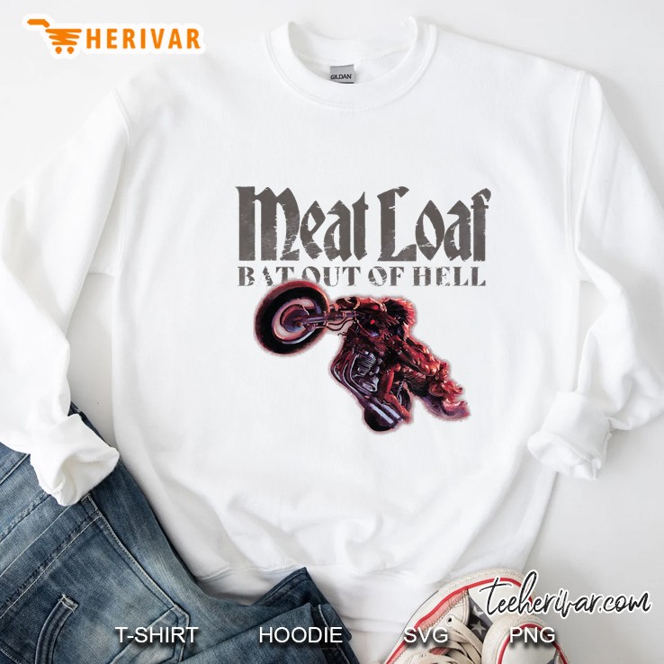 Meat Loaf Bat Out Of Hell Bike Sweatshirt