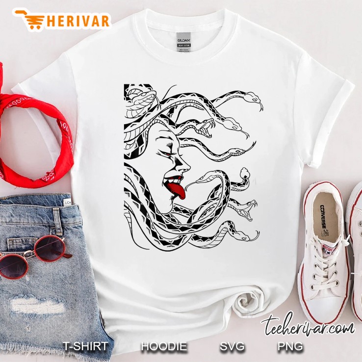 Medusa Kissing Snake Shirt