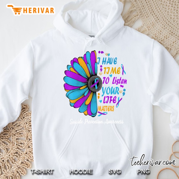 Suicide Prevention Awareness Gift Your Matter Mental Health Hoodie