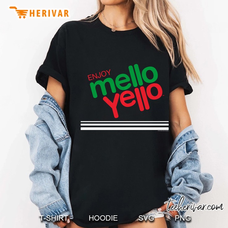 Coca Cola Enjoy Mellow Yellow Ladies Tee