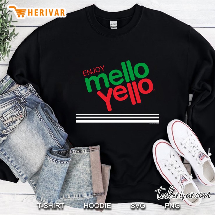 Coca Cola Enjoy Mellow Yellow Sweatshirt