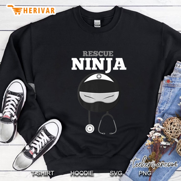 Cool Rescue Ninja Nursing Hospital For Boys & Girls Sweatshirt