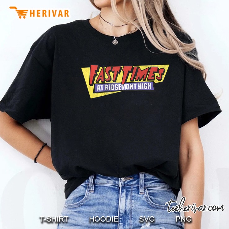 Fast Times At Ridgemont High Original Movie Logo Tank Top Hoodie