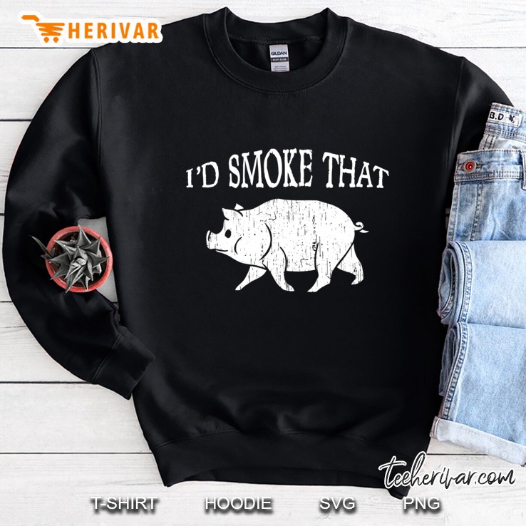 Funny Dad Bbq Shirt Id Smoke That Vintage Pig Smoker Vintage Mugs