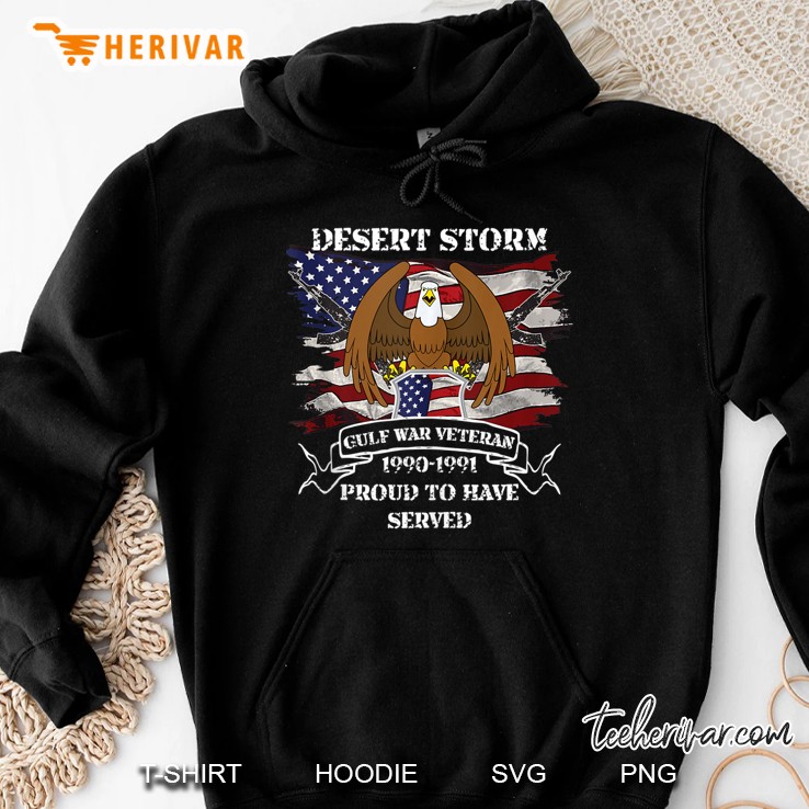 Gulf War Veteran Proud To Have Served Tank Top Hoodie