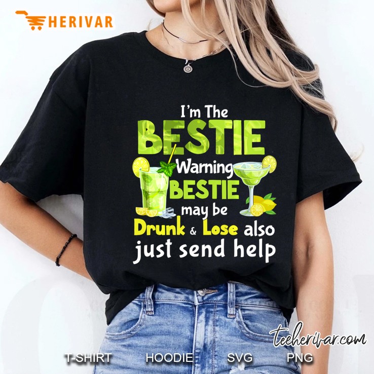 If Lost Or Drunk Please Return To Bestie Margarita Shirt Fun Pullover Ladies Tee