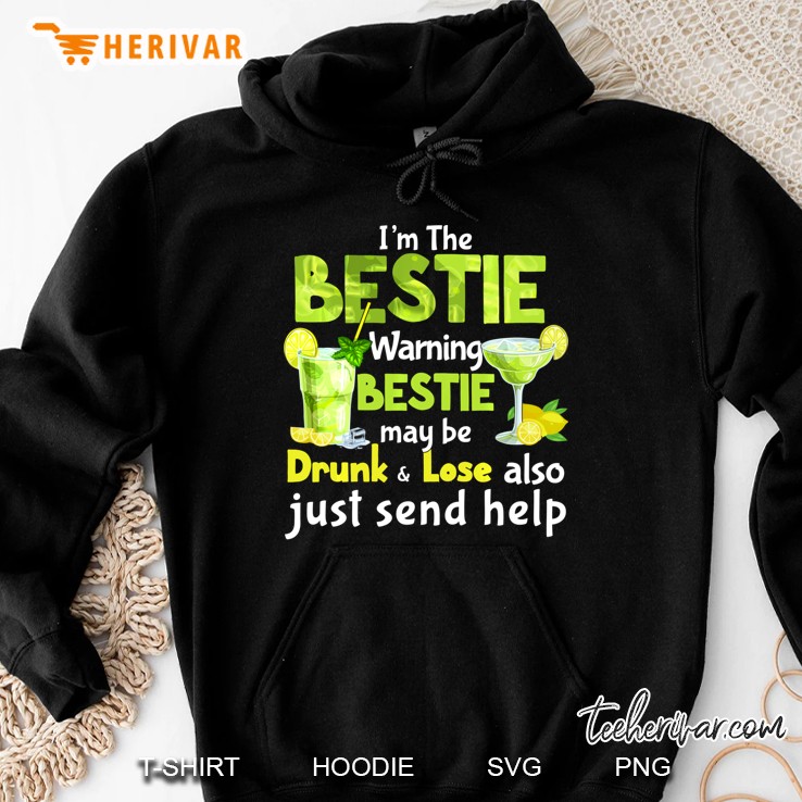 If Lost Or Drunk Please Return To Bestie Margarita Shirt Fun Pullover Hoodie
