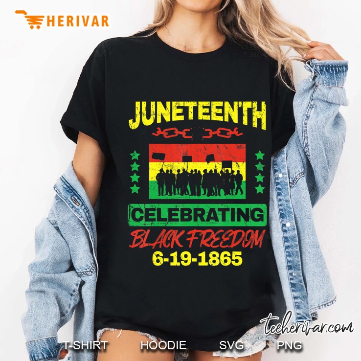Juneteenth June 19Th Black Freedom Ladies Tee