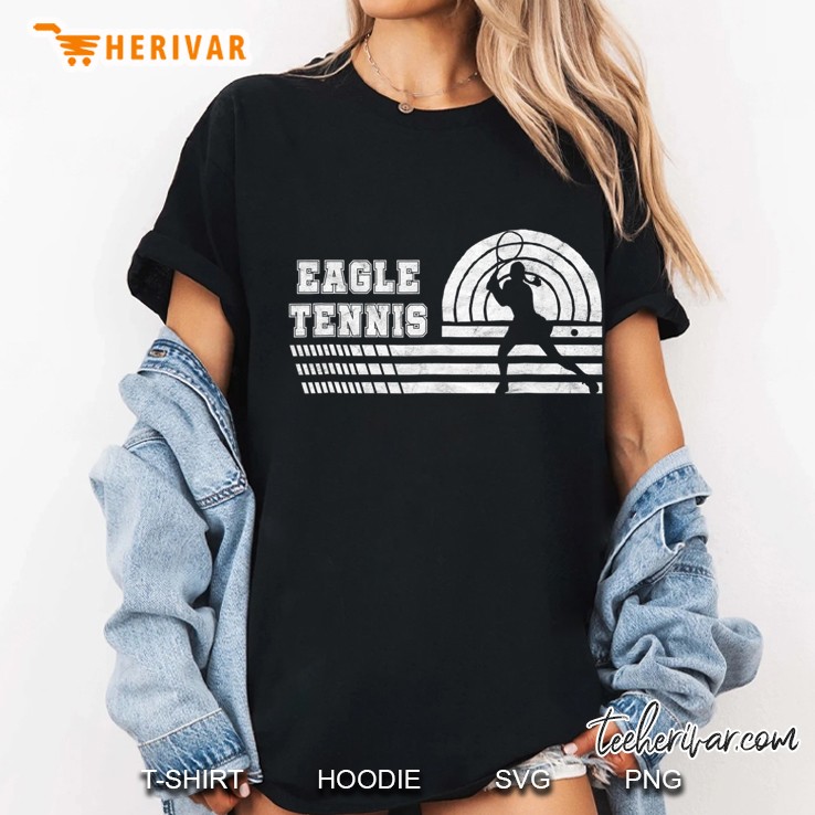 Retro Eagle Tennis Hoodie