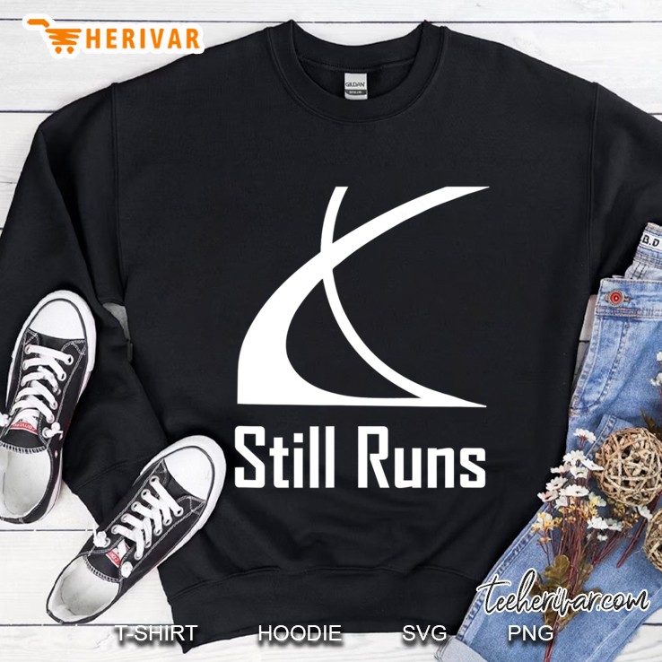 Saturn Still Runs Vintage Cars Sweatshirt