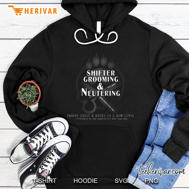 Shifter Grooming Raglan Baseball Tee Hoodie