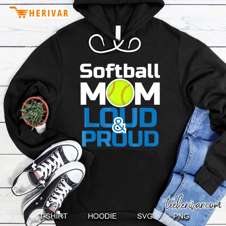 Softball Mom Loud And Proud Novelty Gifts Mugs